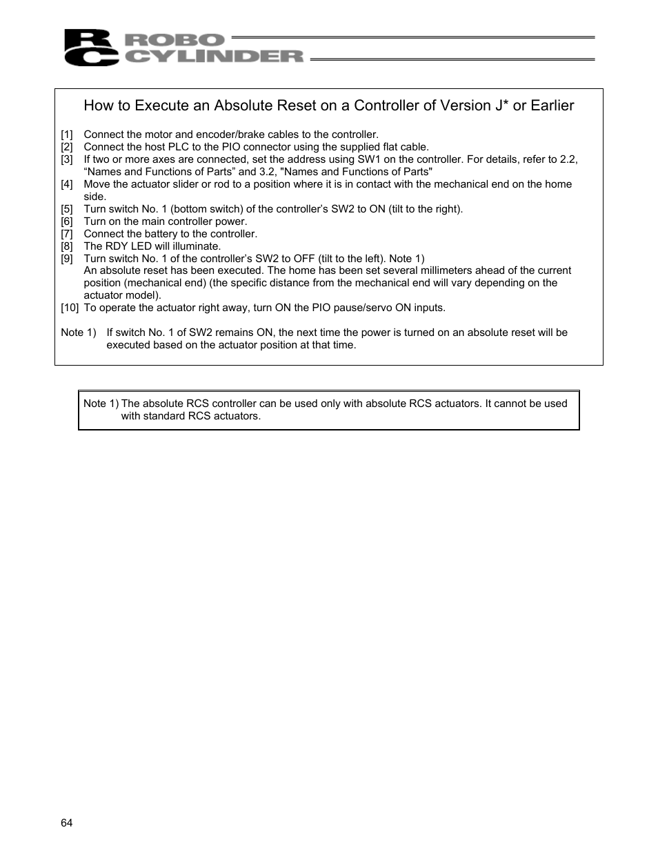 IAI America RCS-C User Manual | Page 74 / 119