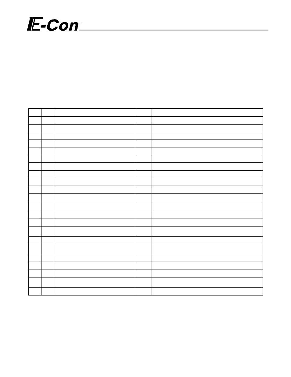 Parameters, 1 parameter classification, 2 parameter list | Parameter classification, Parameter list | IAI America E-Con User Manual | Page 81 / 111