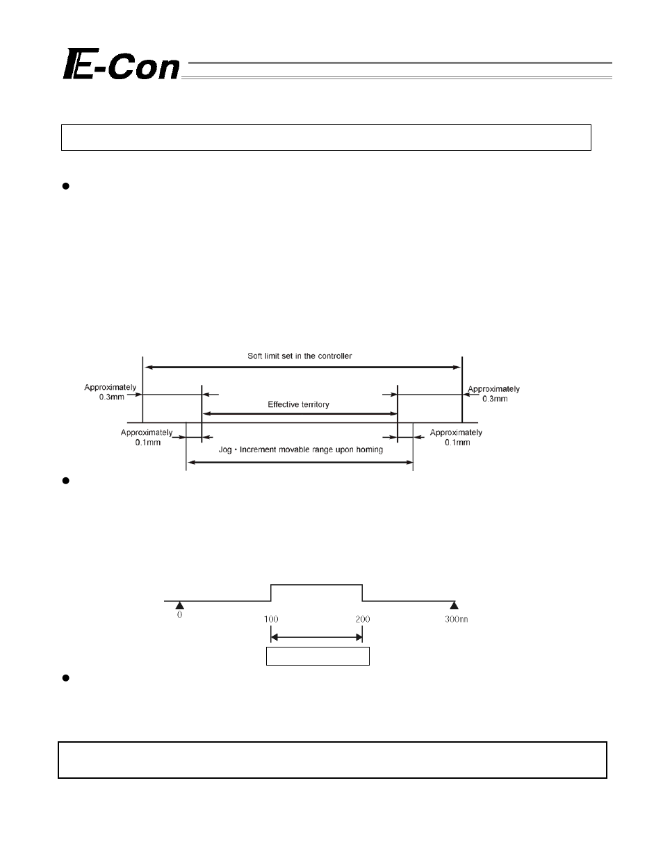 3 parameter settings, 3-1 parameters relating to actuator stroke range, Parameter settings | Parameters relating to actuator stroke range | IAI America E-Con User Manual | Page 82 / 111