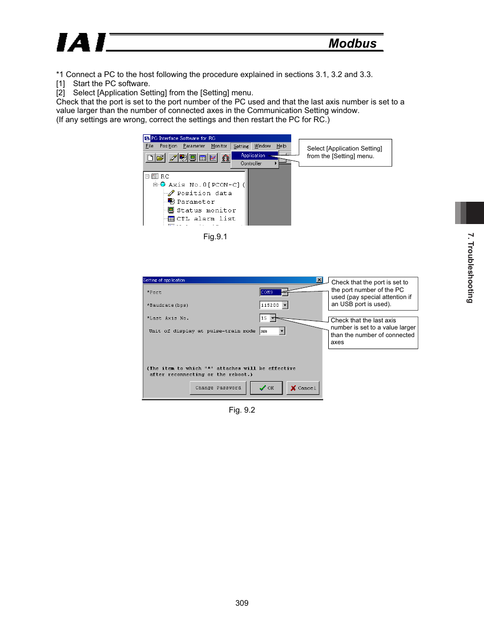 Modbus | IAI America ROBO Cylinder Series User Manual | Page 317 / 328