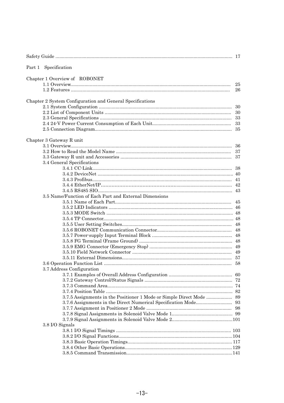 IAI America REXT User Manual | Page 13 / 443
