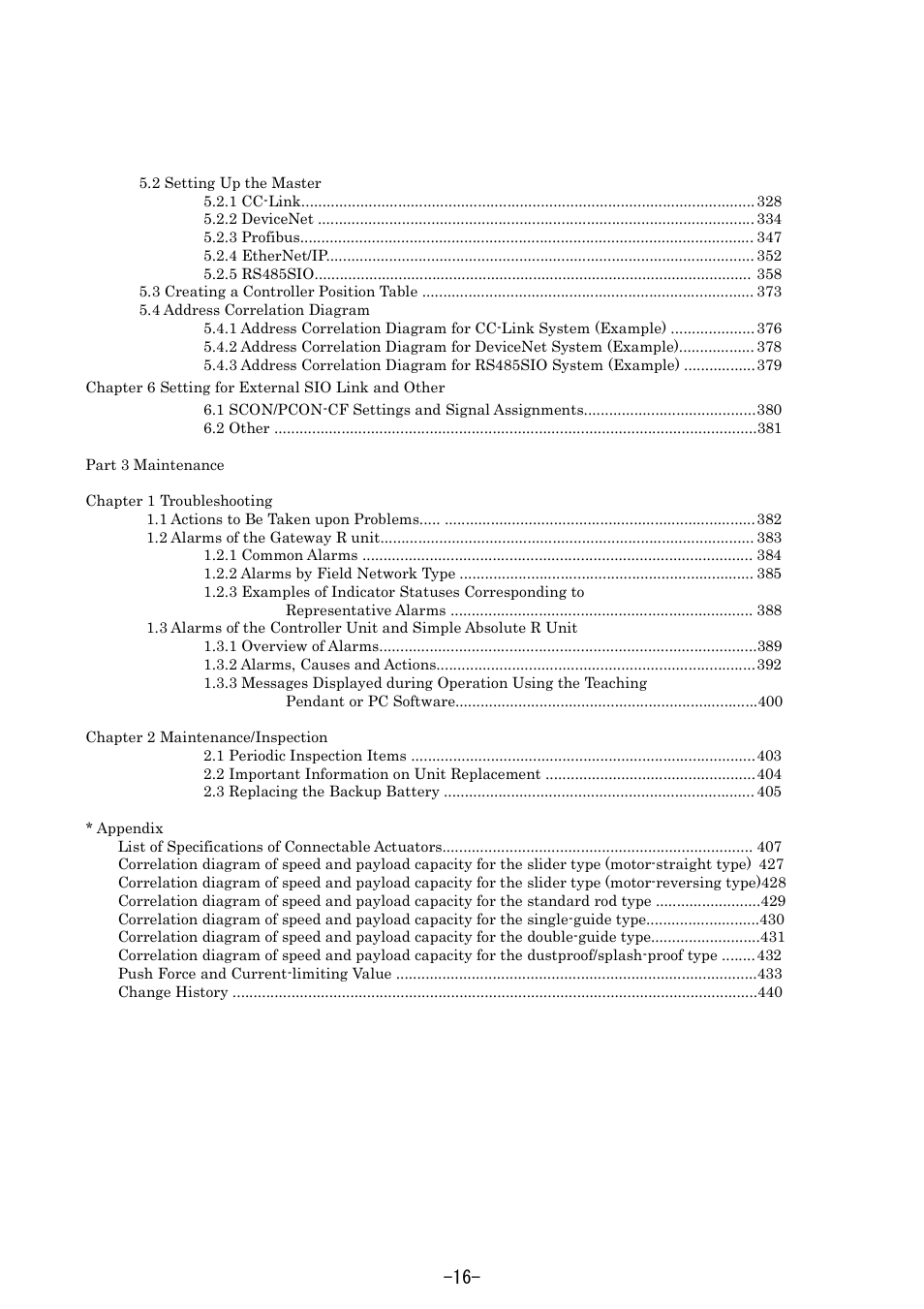 IAI America REXT User Manual | Page 16 / 443