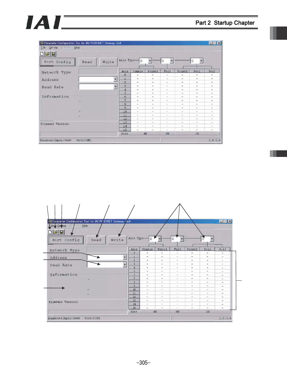 Part 2 startup chapter | IAI America REXT User Manual | Page 305 / 443