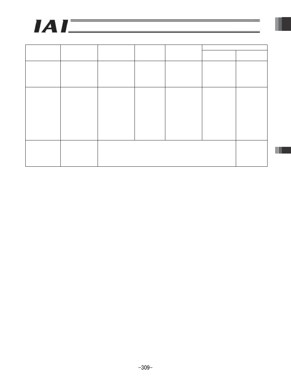 Part 1 specifications | IAI America REXT User Manual | Page 309 / 443