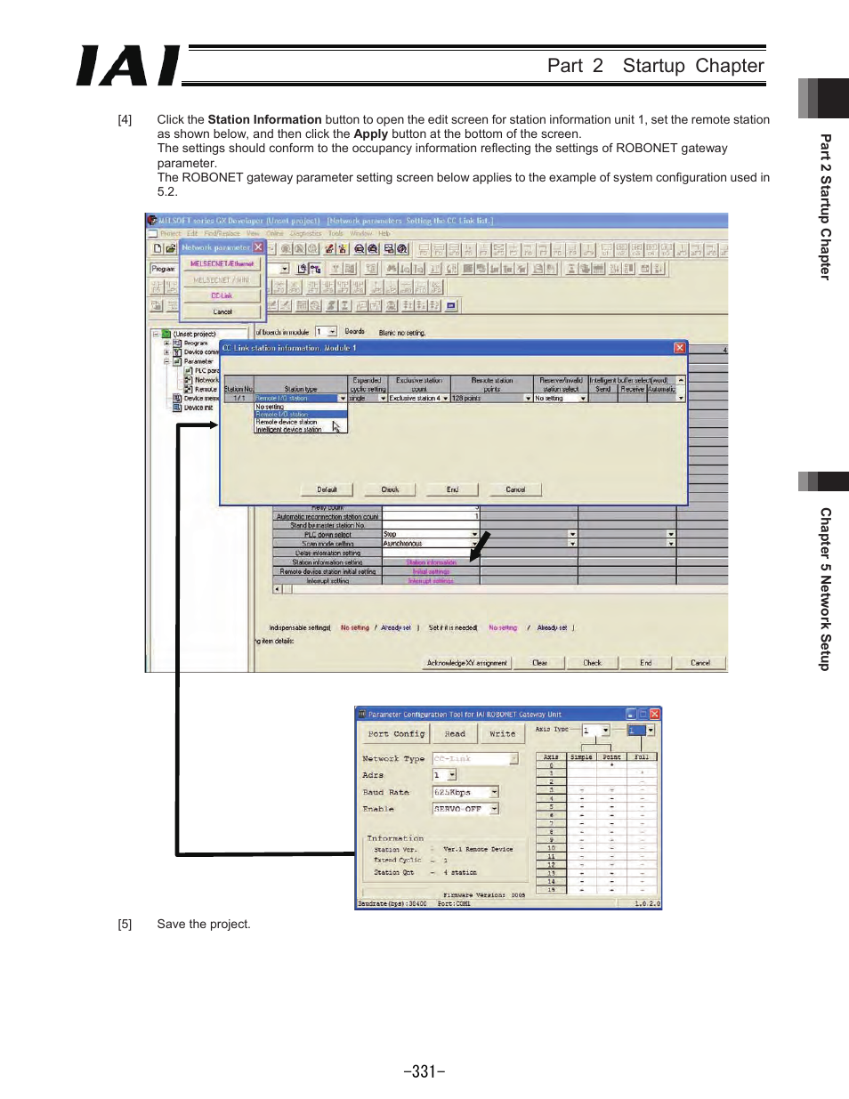 Part 2 startup chapter | IAI America REXT User Manual | Page 331 / 443