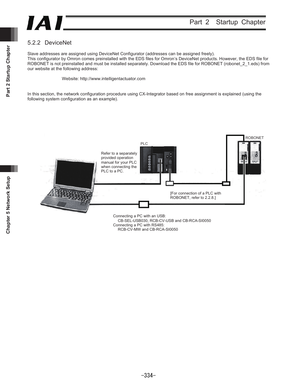 Part 2 startup chapter, 2 devicenet | IAI America REXT User Manual | Page 334 / 443