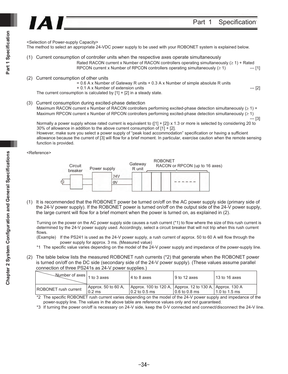 Part  specification | IAI America REXT User Manual | Page 34 / 443