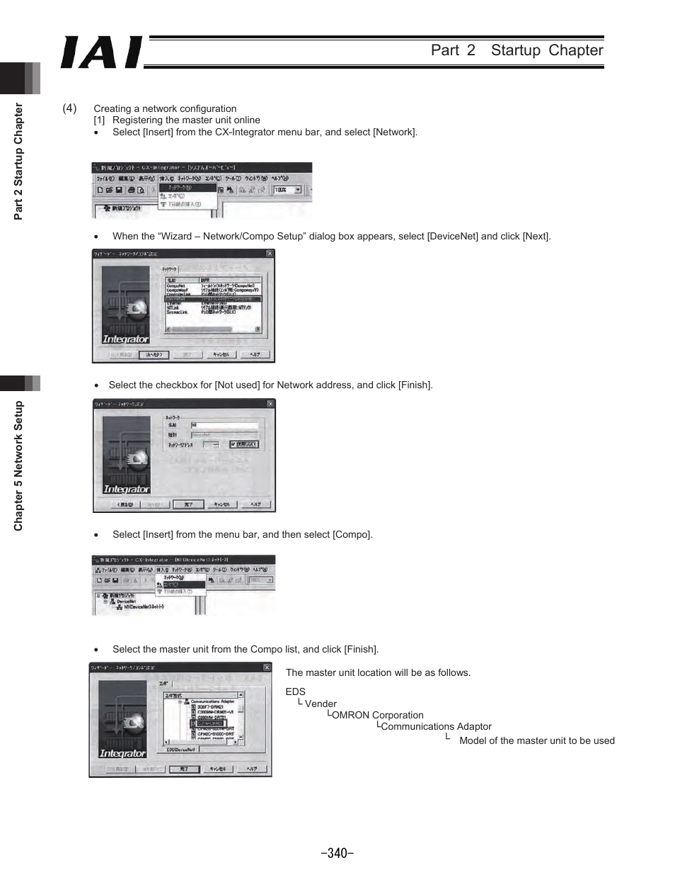 Part 2 startup chapter | IAI America REXT User Manual | Page 340 / 443