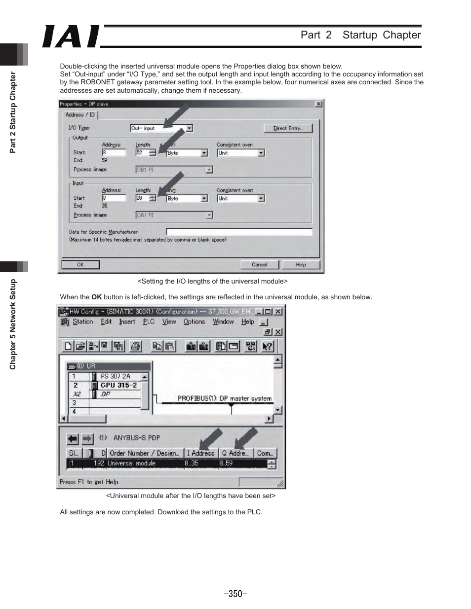Part 2 startup chapter | IAI America REXT User Manual | Page 350 / 443