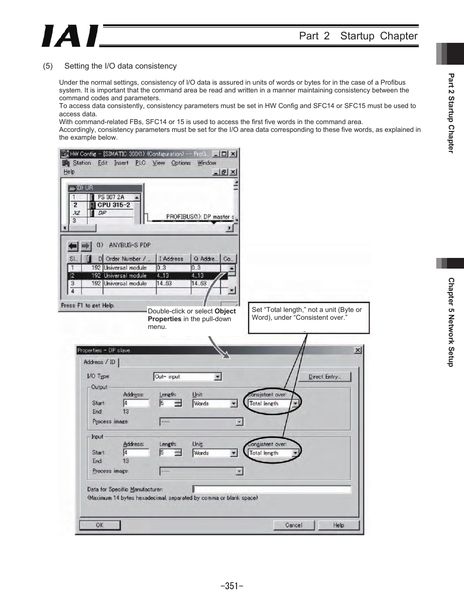 Part 2 startup chapter | IAI America REXT User Manual | Page 351 / 443