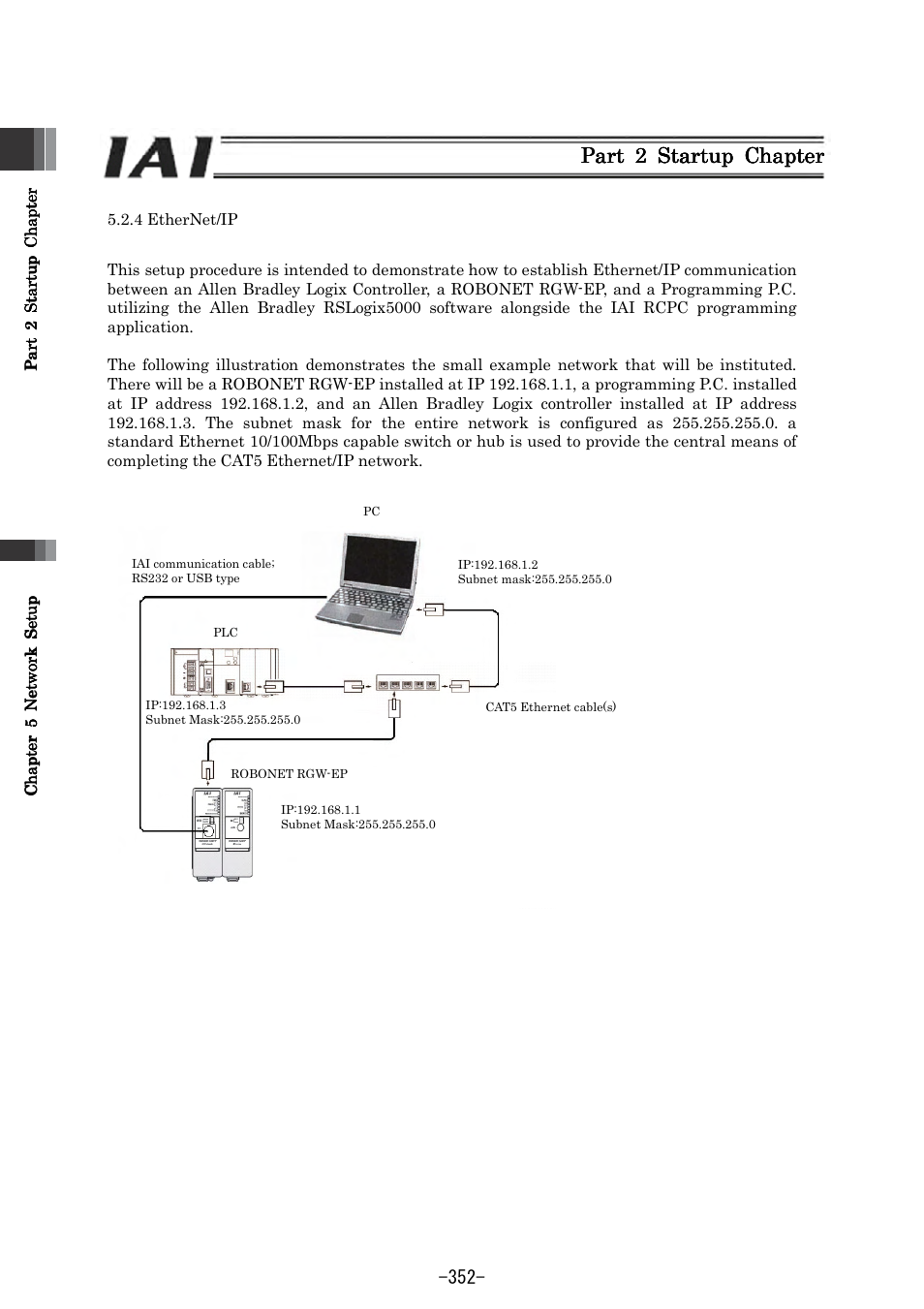 Part | IAI America REXT User Manual | Page 352 / 443