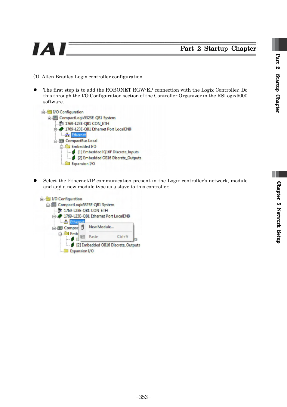 Part | IAI America REXT User Manual | Page 353 / 443