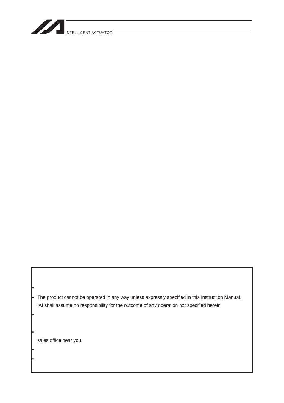 Please read before use, Important | IAI America PS-24 User Manual | Page 3 / 32