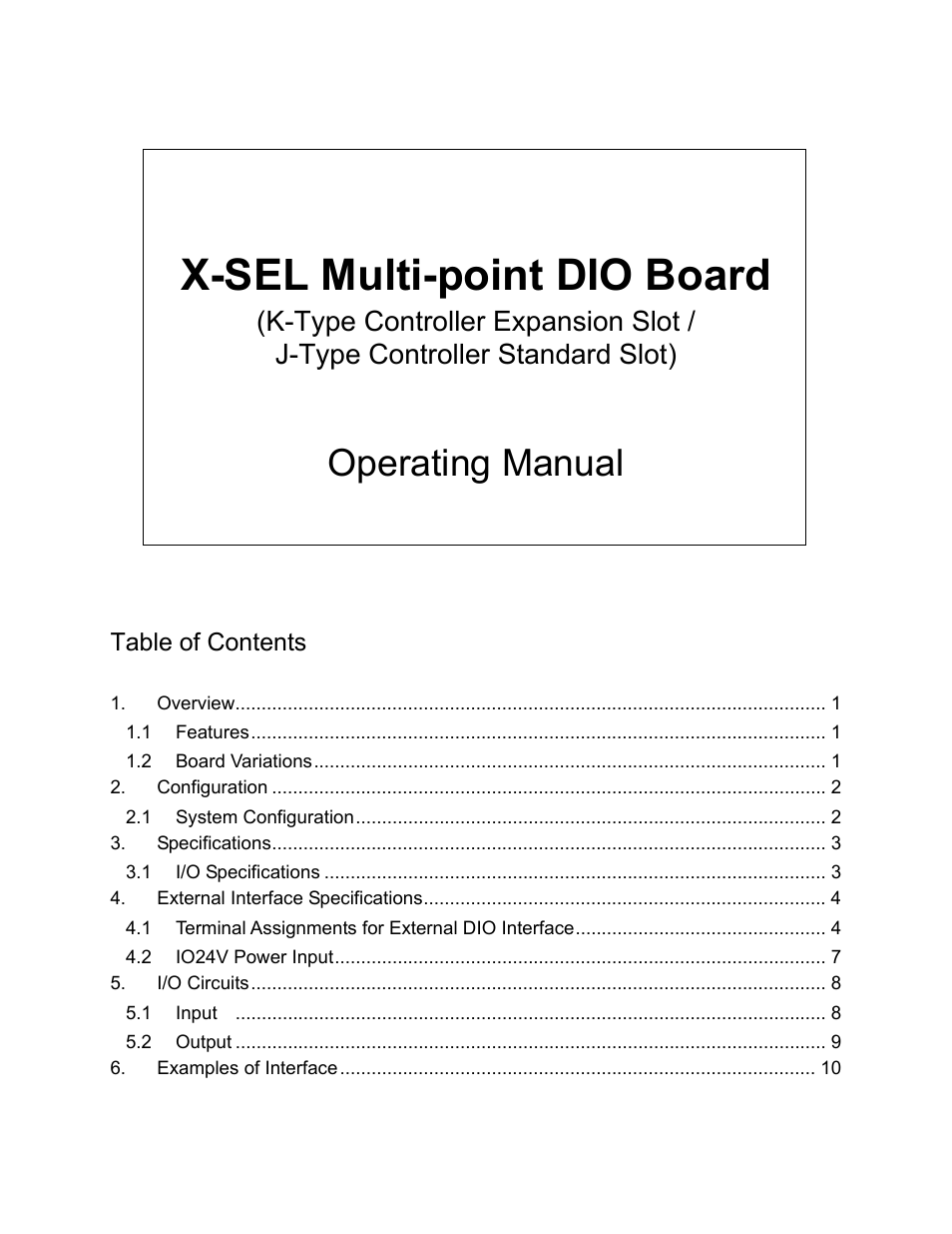 IAI America IA-IO-3205-PN User Manual | 14 pages