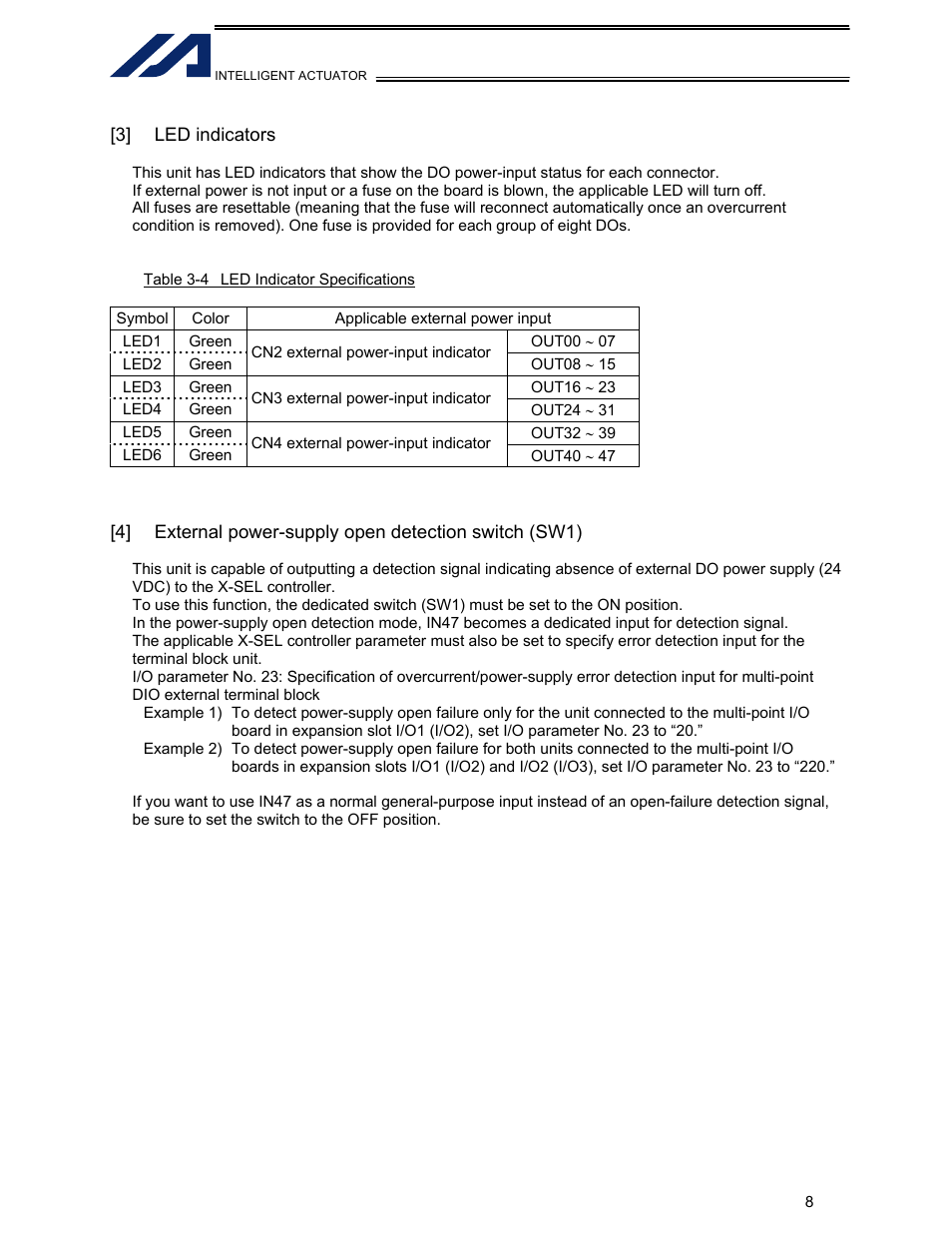 IAI America TU-MA96-P User Manual | Page 9 / 15