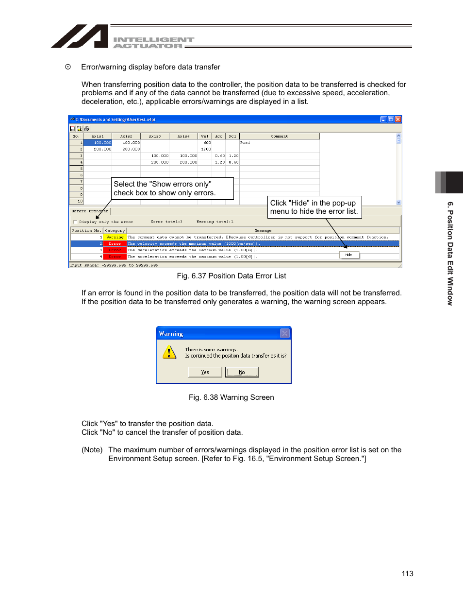 IAI America IA-101-X-USBMW User Manual | Page 121 / 248