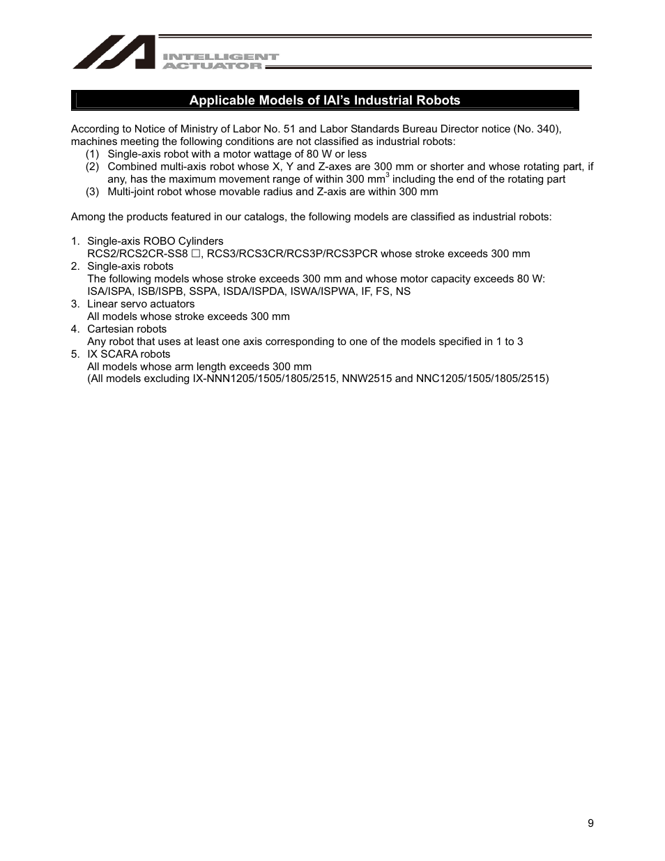 IAI America IA-101-X-USBMW User Manual | Page 17 / 248
