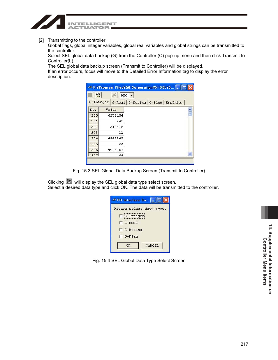IAI America IA-101-X-USBMW User Manual | Page 225 / 248