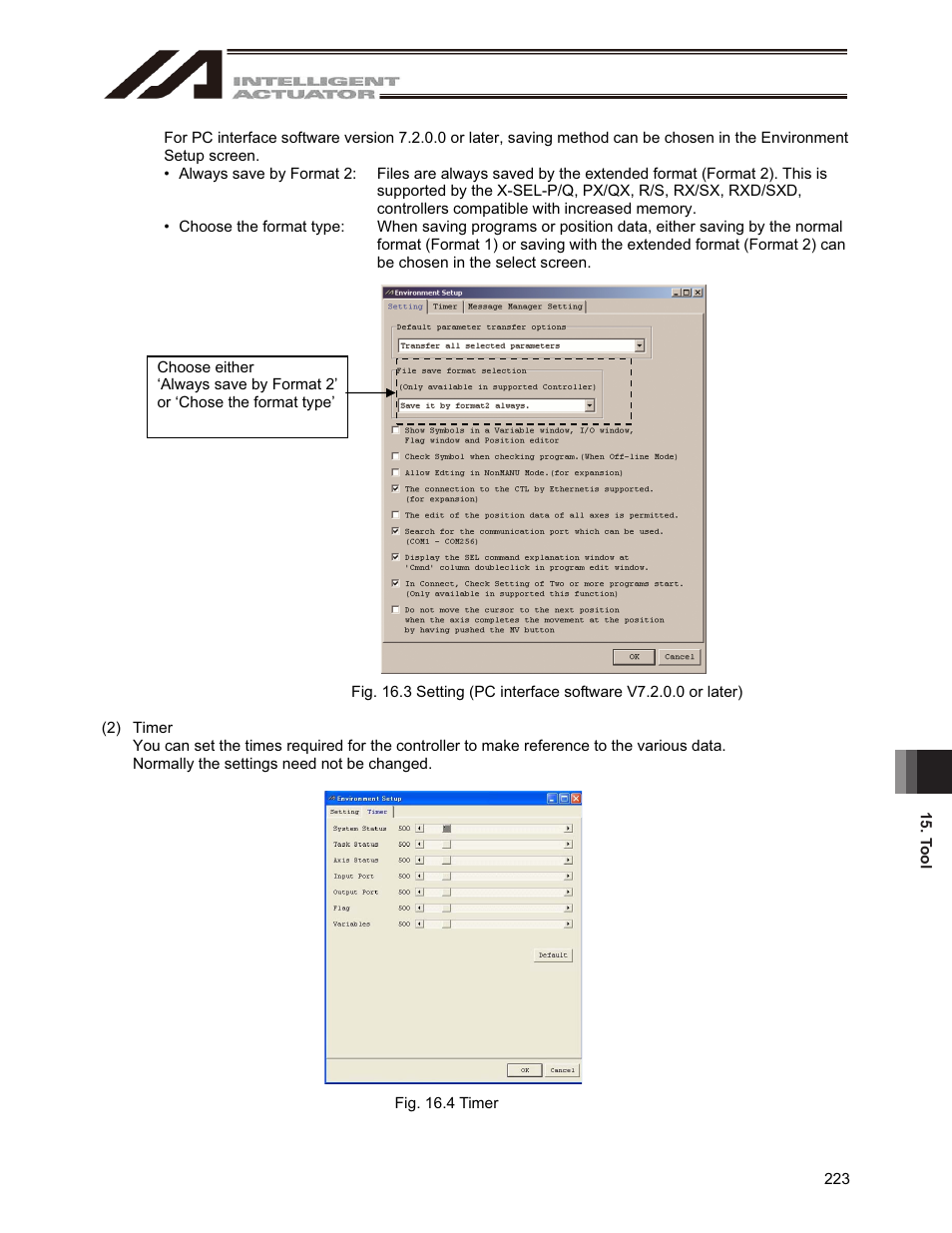 IAI America IA-101-X-USBMW User Manual | Page 231 / 248