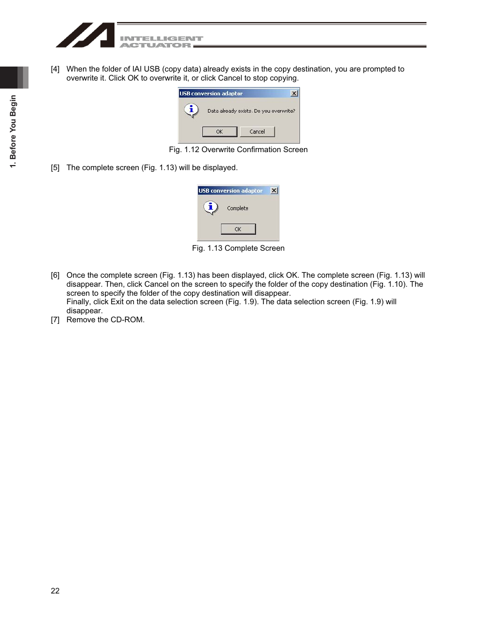 IAI America IA-101-X-USBMW User Manual | Page 30 / 248