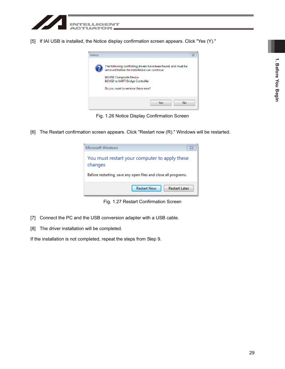 IAI America IA-101-X-USBMW User Manual | Page 37 / 248