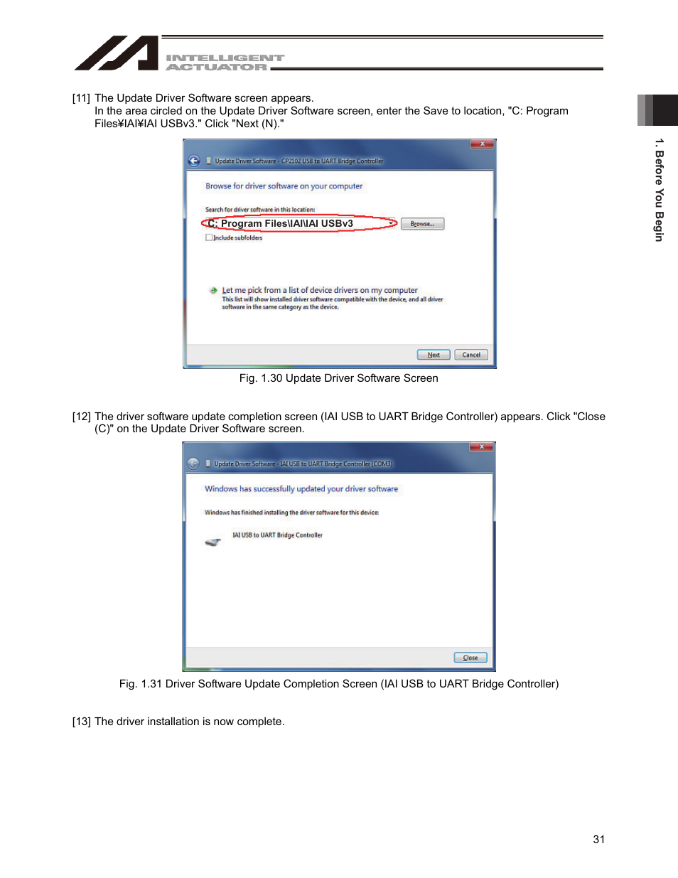 IAI America IA-101-X-USBMW User Manual | Page 39 / 248