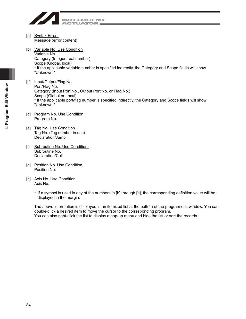 IAI America IA-101-X-USBMW User Manual | Page 92 / 248
