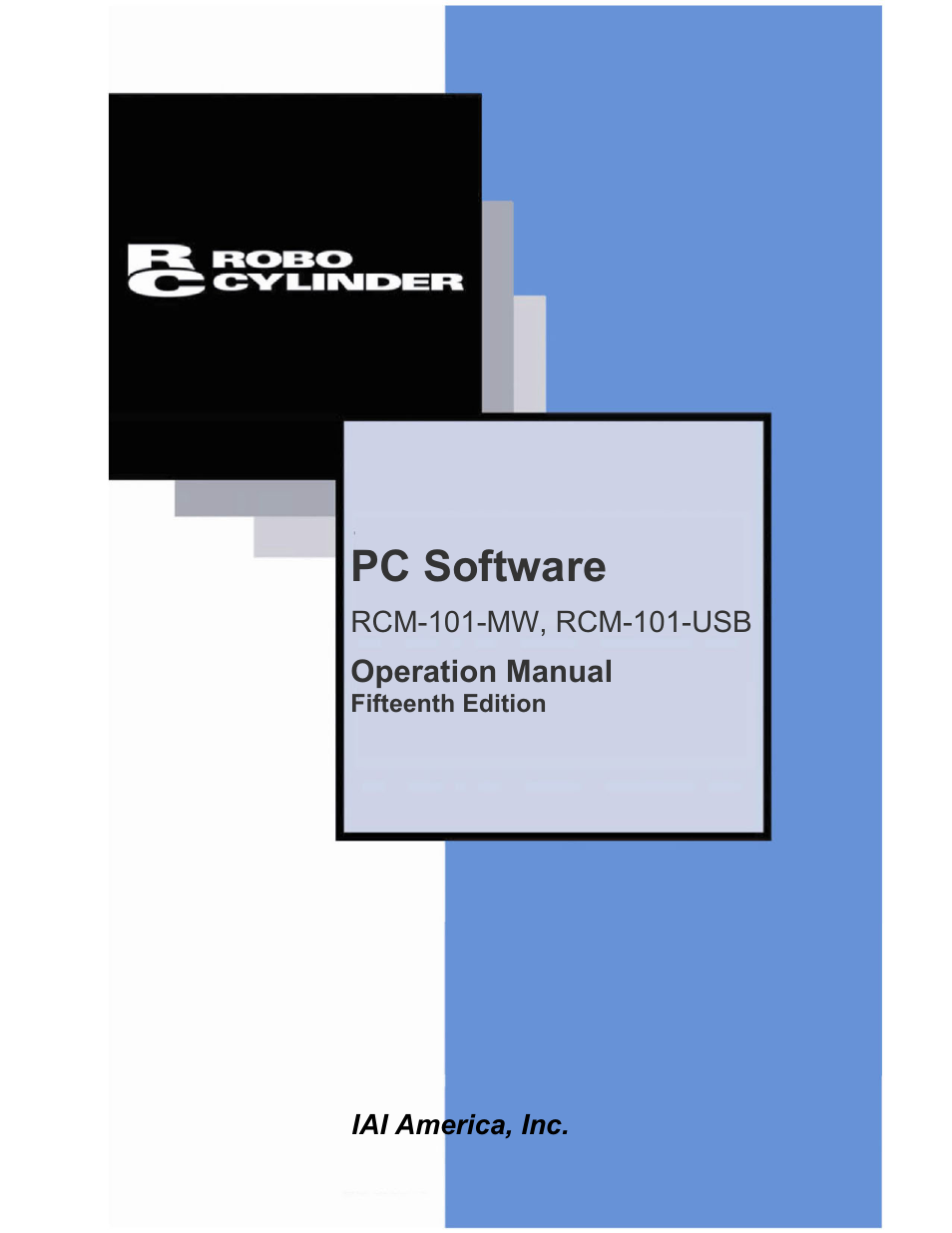 IAI America RCM-101-USB User Manual | 264 pages