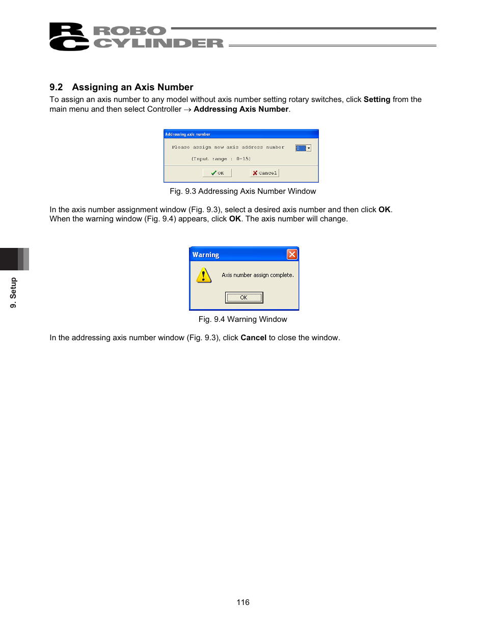 2 assigning an axis number | IAI America RCM-101-USB User Manual | Page 128 / 264