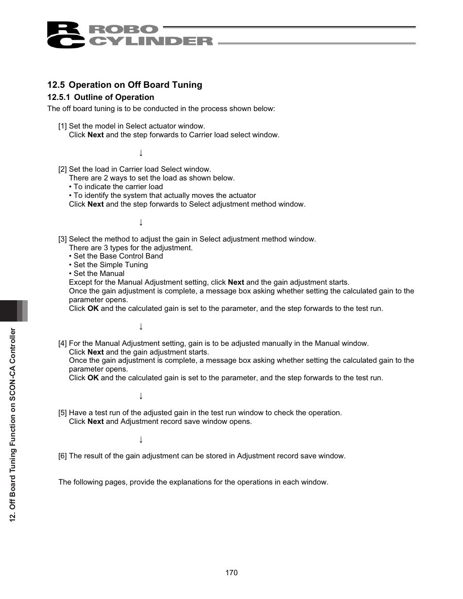 5 operation on off board tuning | IAI America RCM-101-USB User Manual | Page 182 / 264