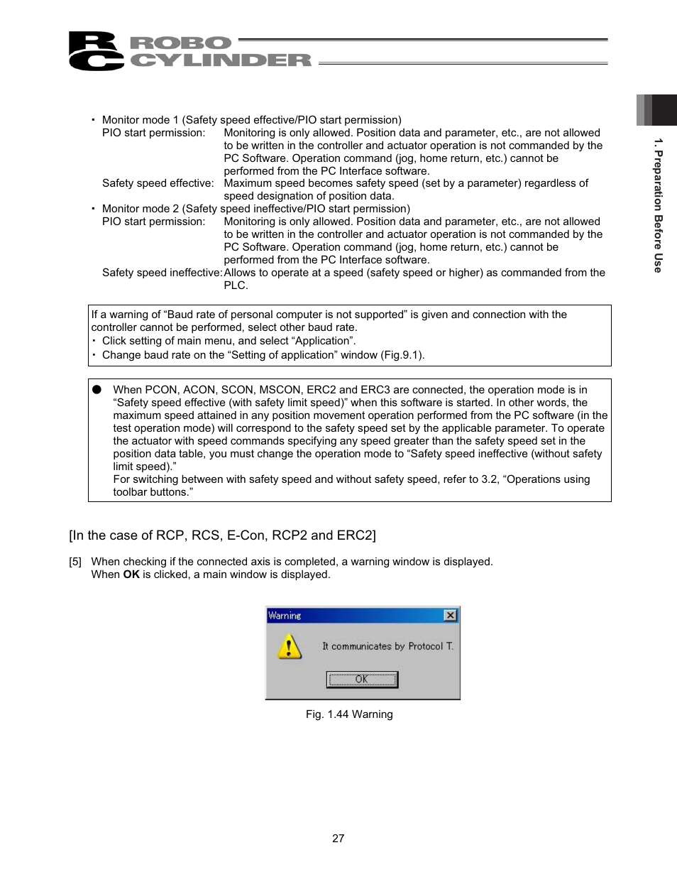 IAI America RCM-101-USB User Manual | Page 39 / 264