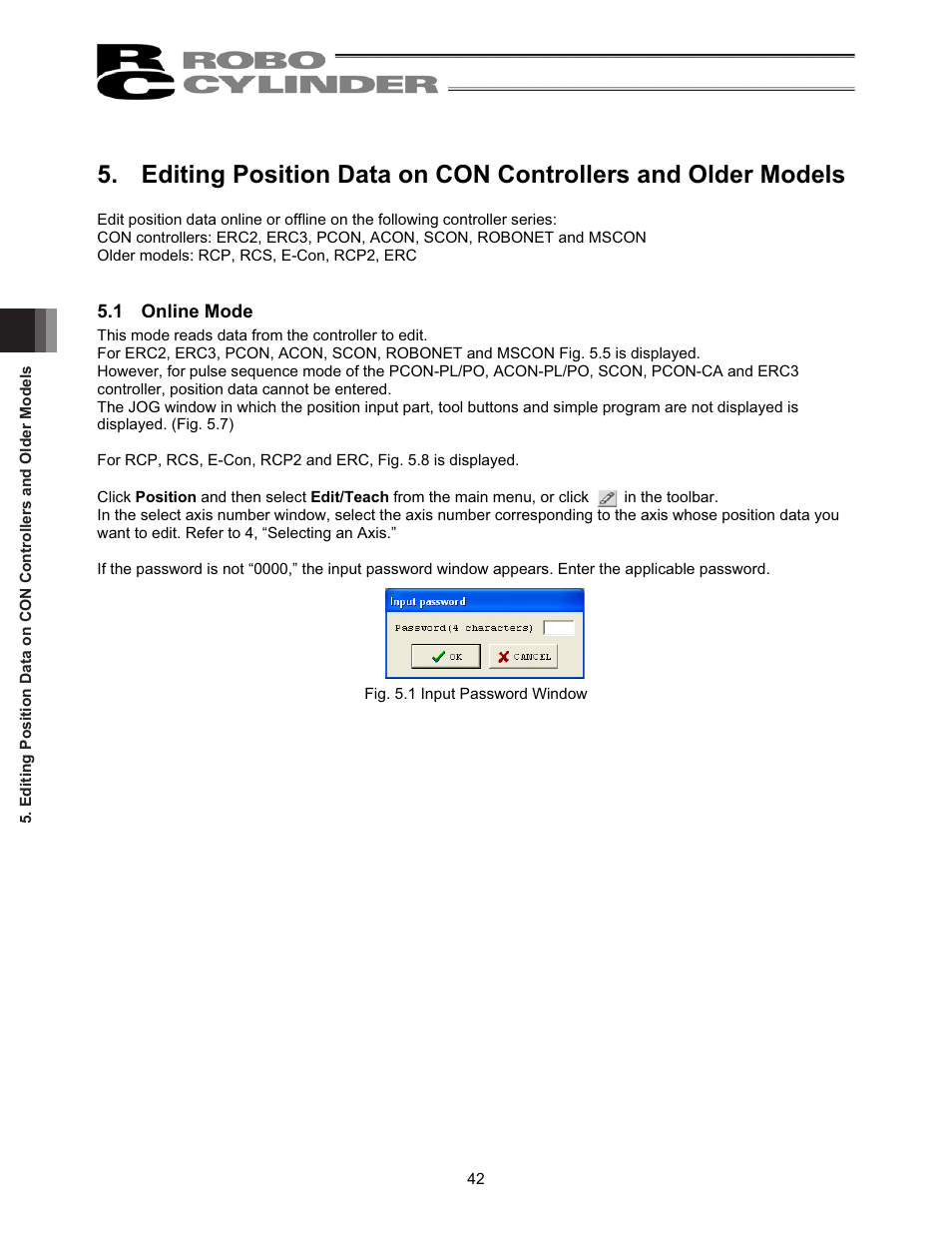 1 online mode | IAI America RCM-101-USB User Manual | Page 54 / 264