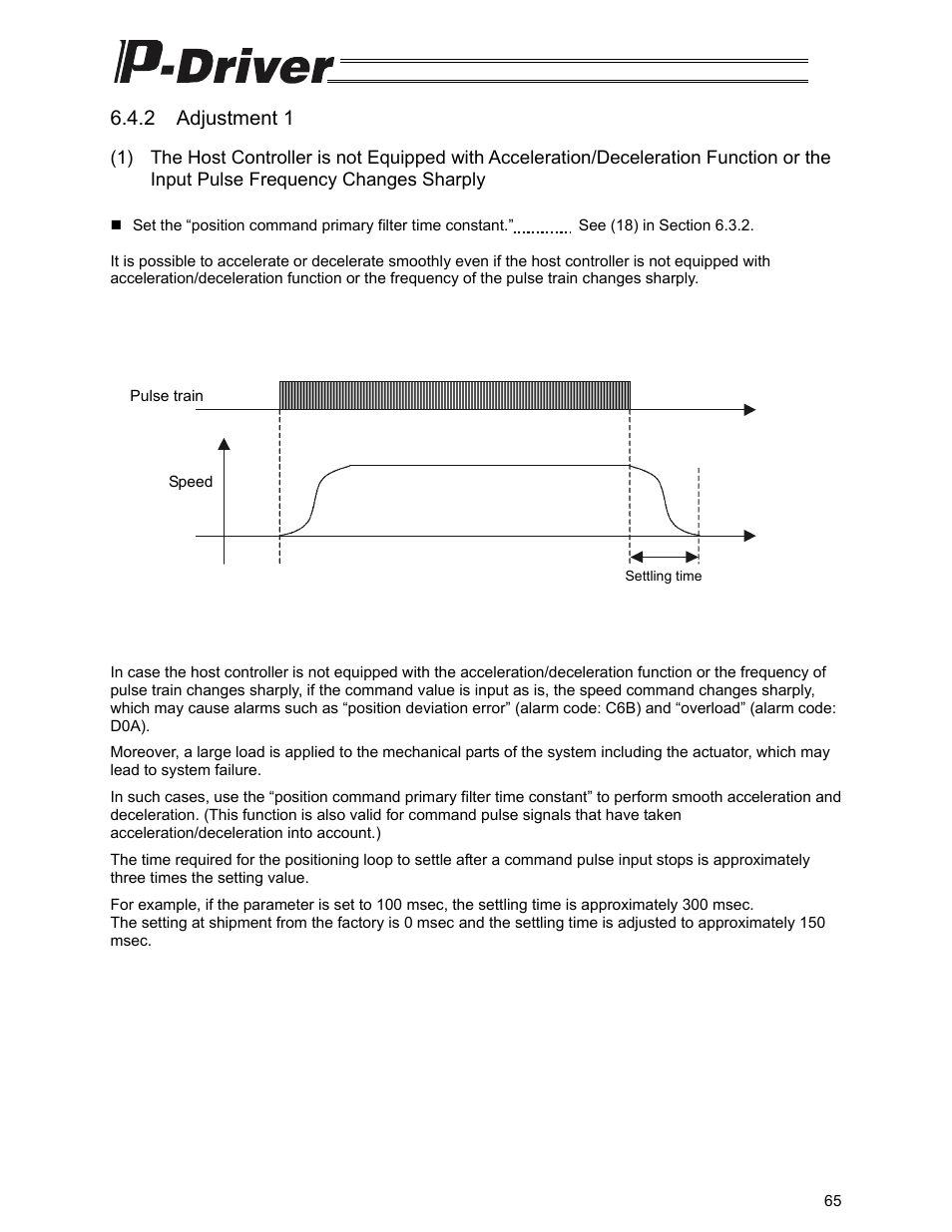 2 adjustment 1 | IAI America PDR-101-MW User Manual | Page 75 / 108