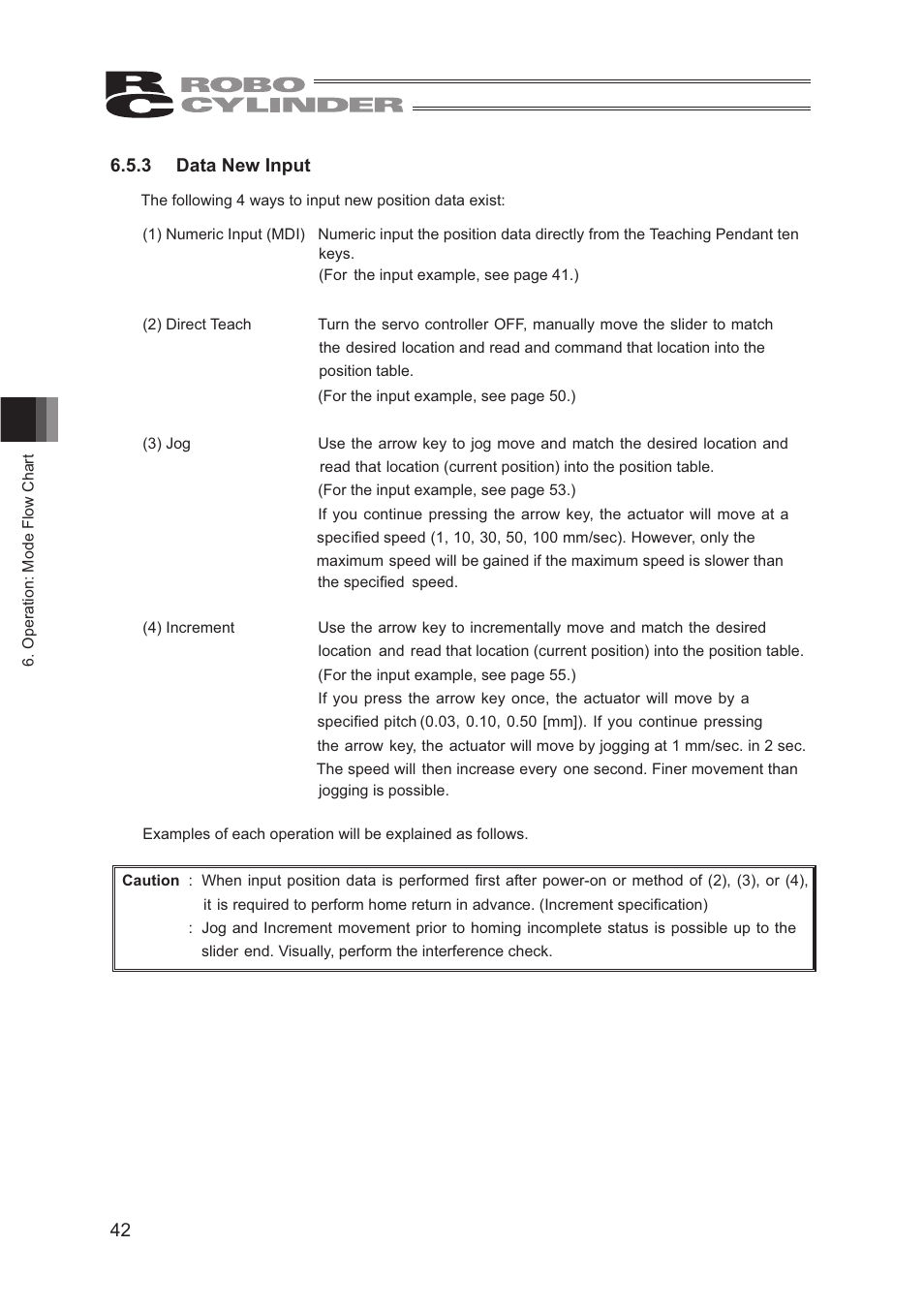 3 data new input | IAI America CON-TG User Manual | Page 52 / 114