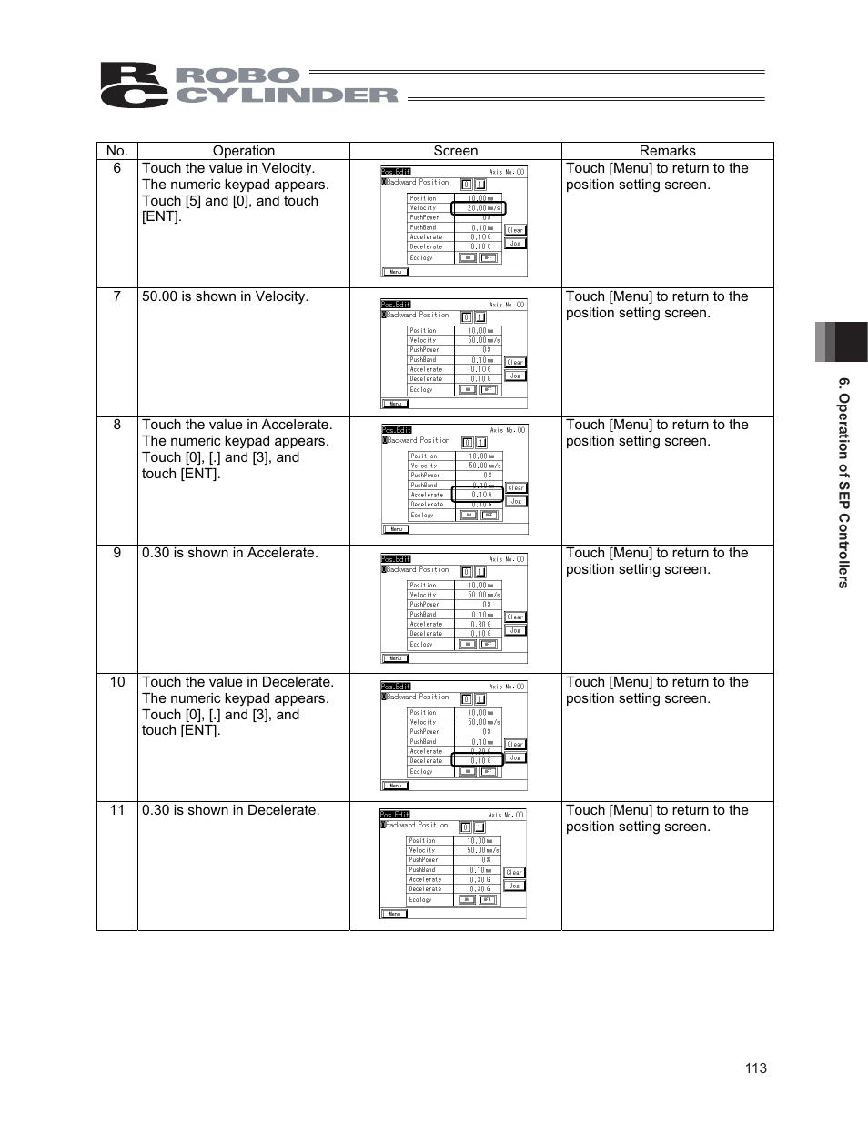 IAI America CON-PG User Manual | Page 119 / 226