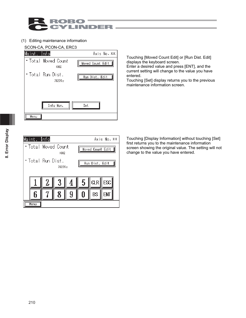 IAI America CON-PG User Manual | Page 216 / 226