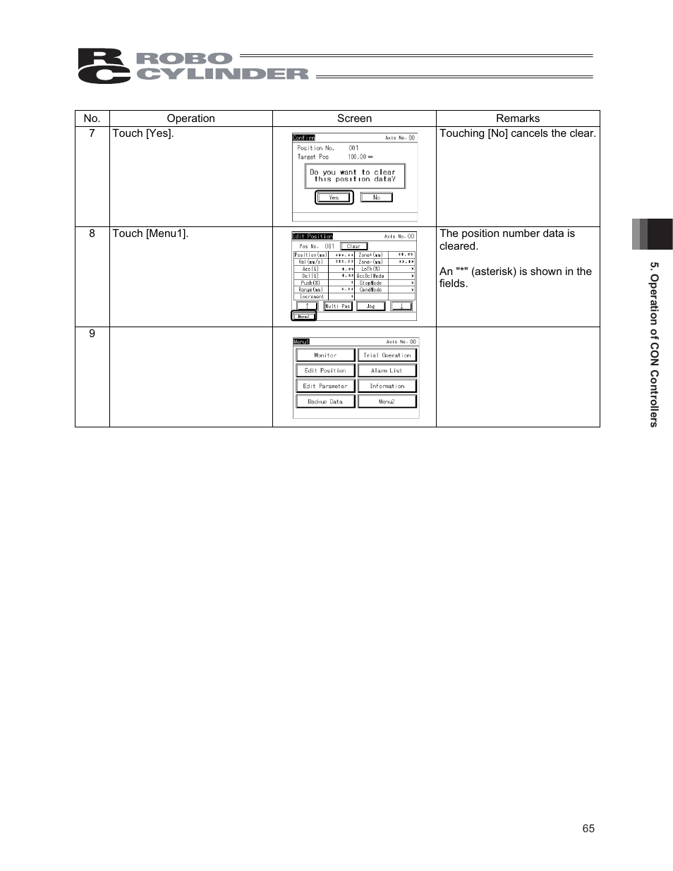 IAI America CON-PG User Manual | Page 71 / 226