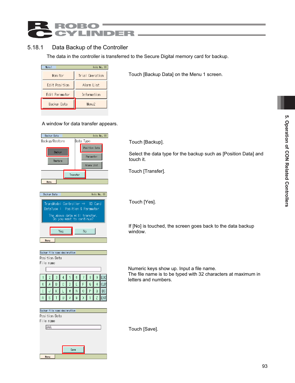 IAI America CON-PGA User Manual | Page 101 / 250