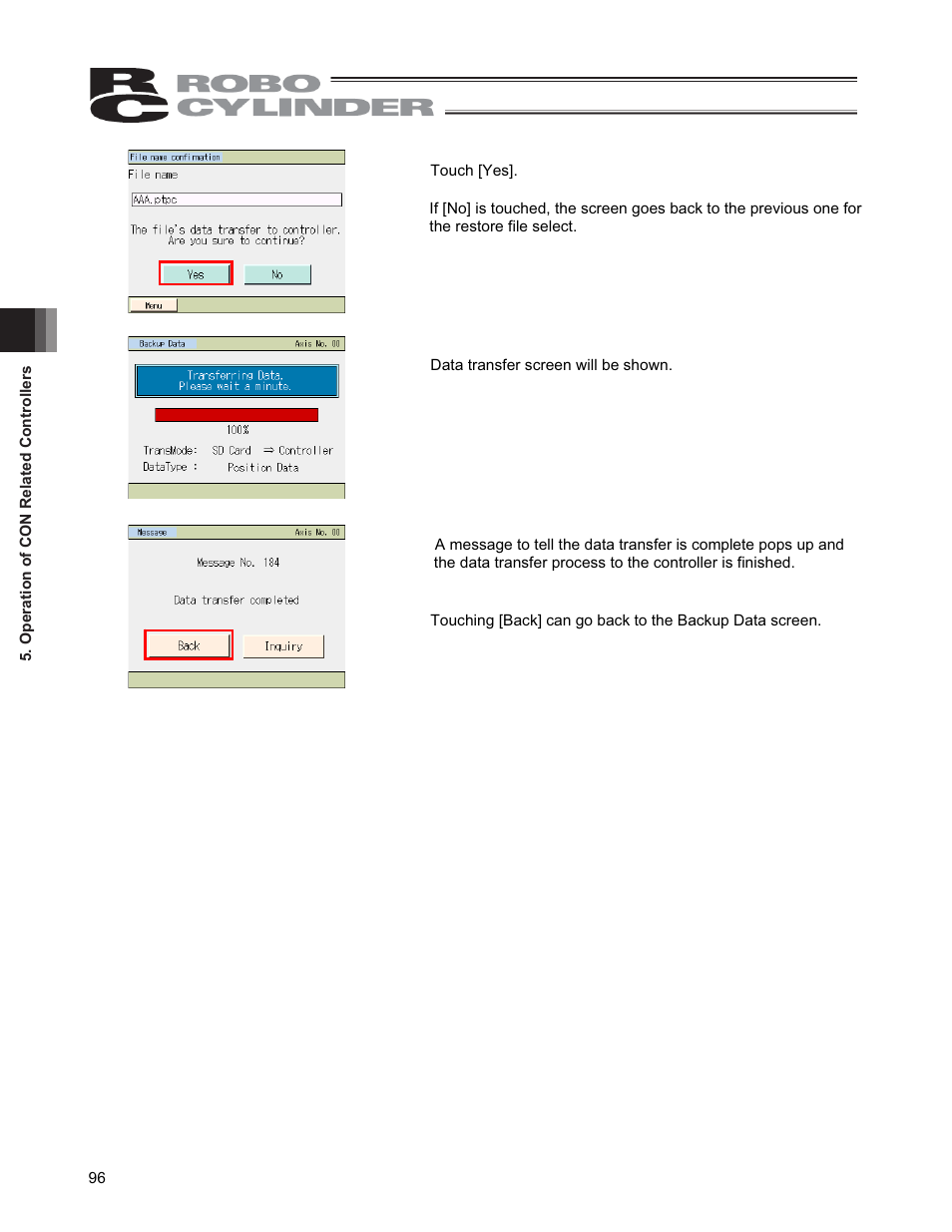 IAI America CON-PGA User Manual | Page 104 / 250