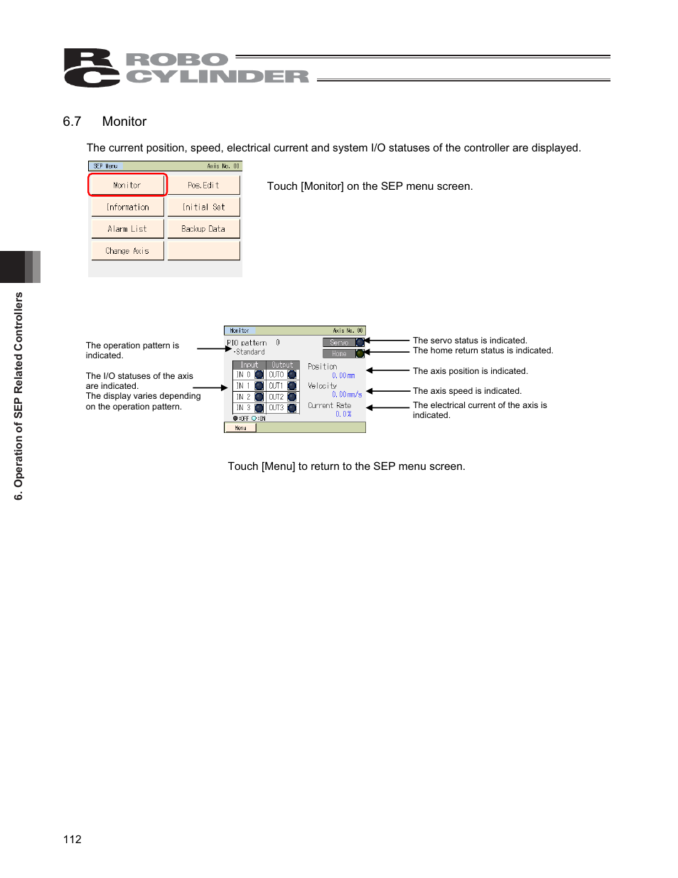 7 monitor | IAI America CON-PGA User Manual | Page 120 / 250