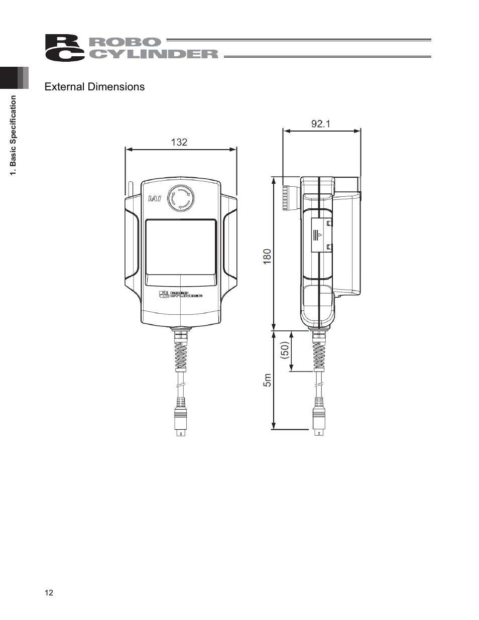 External dimensions | IAI America CON-PGA User Manual | Page 20 / 250