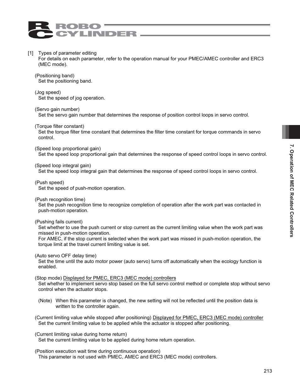 IAI America CON-PGA User Manual | Page 221 / 250