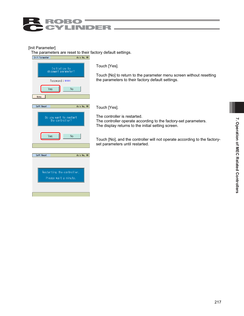 IAI America CON-PGA User Manual | Page 225 / 250