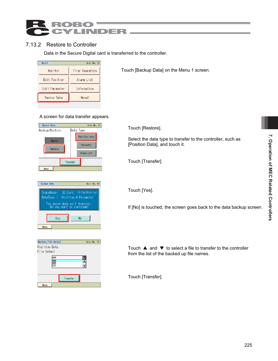 IAI America CON-PGA User Manual | Page 233 / 250