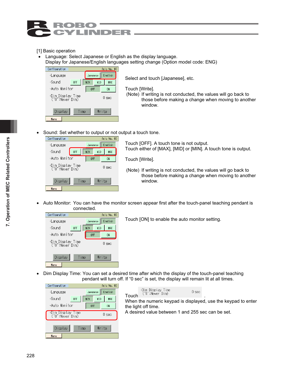 IAI America CON-PGA User Manual | Page 236 / 250