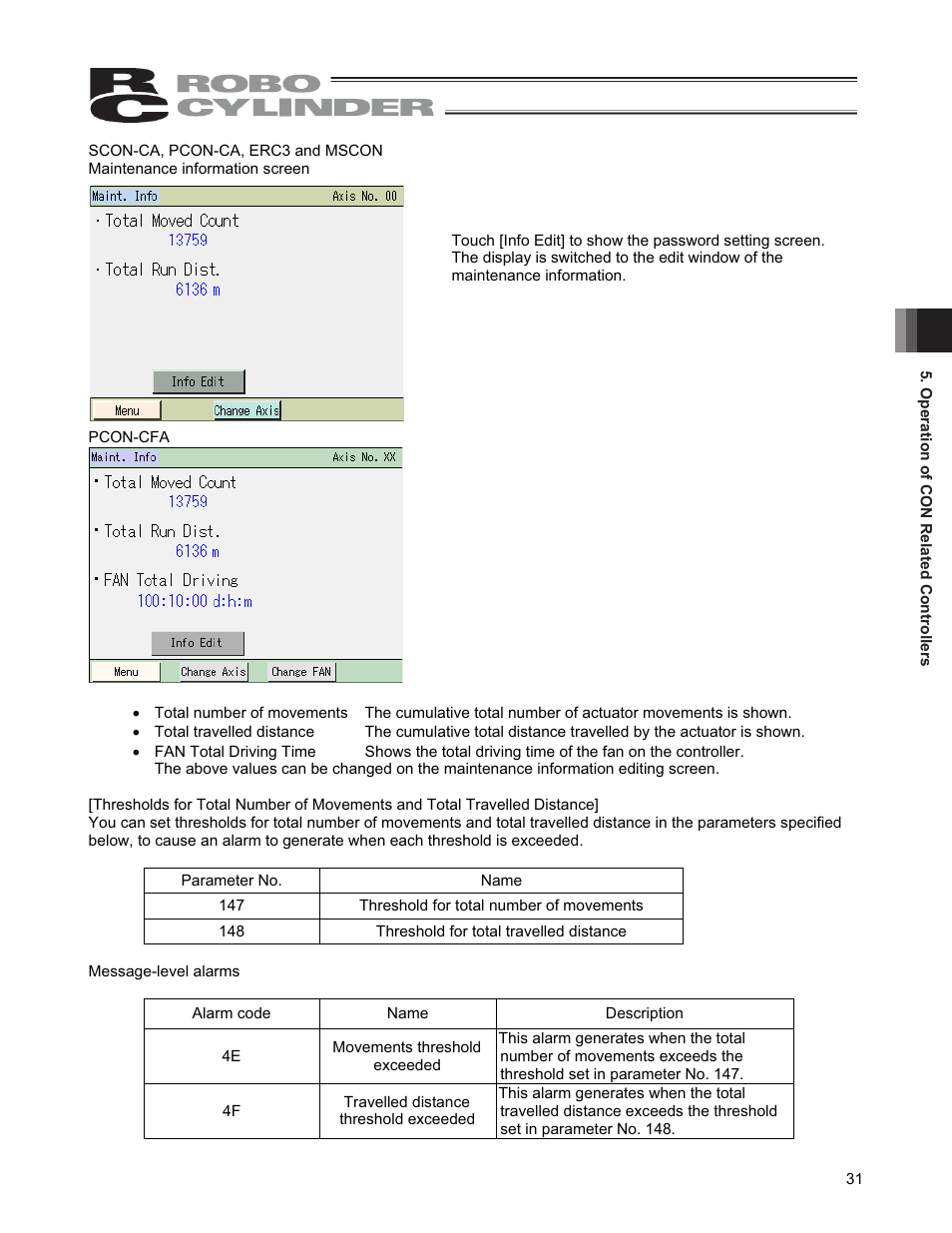 IAI America CON-PGA User Manual | Page 39 / 250