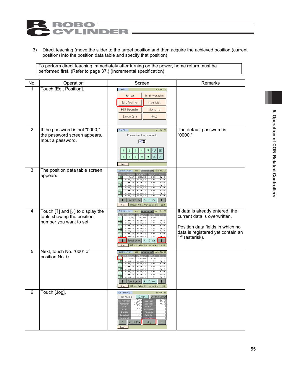 IAI America CON-PGA User Manual | Page 63 / 250