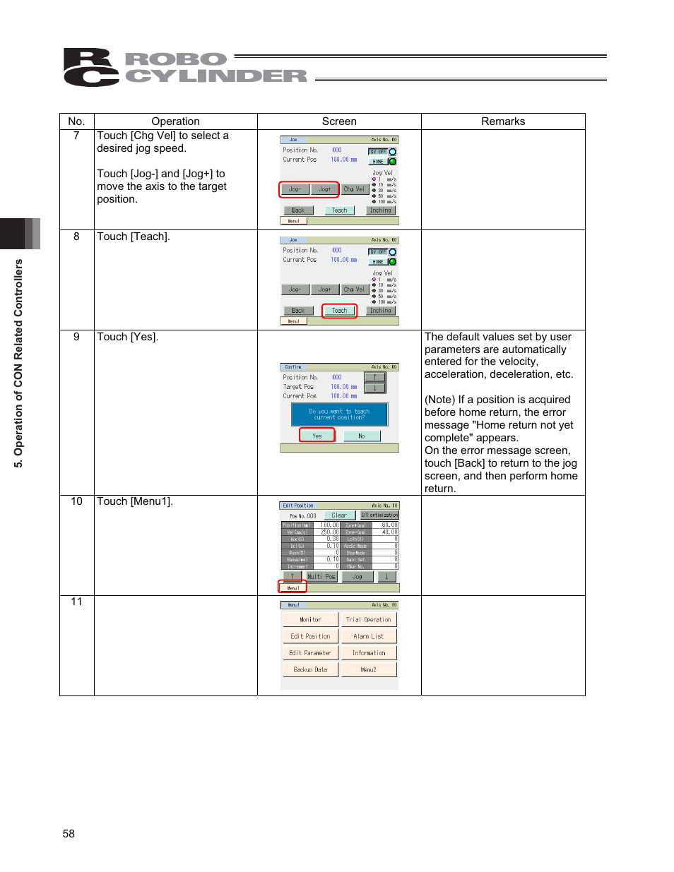 IAI America CON-PGA User Manual | Page 66 / 250