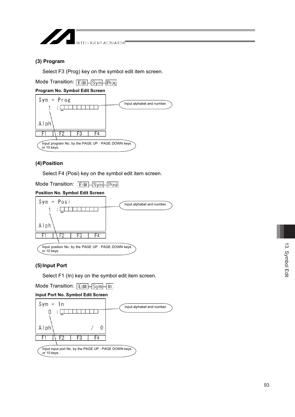 F?;@ @<3?b | IAI America IA-T-XD User Manual | Page 101 / 150