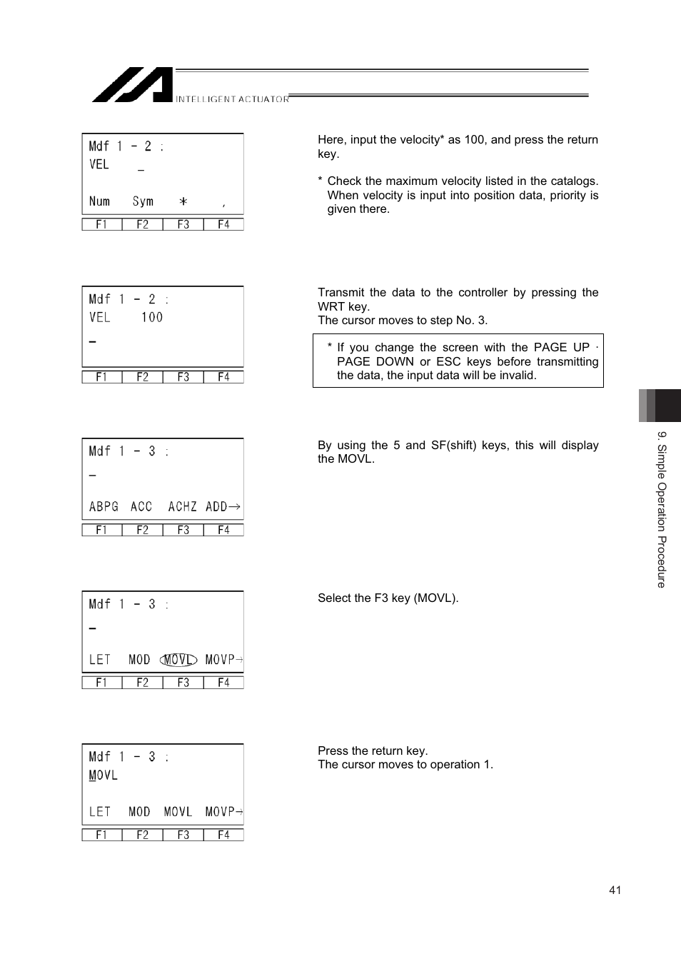 IAI America IA-T-XD User Manual | Page 49 / 150